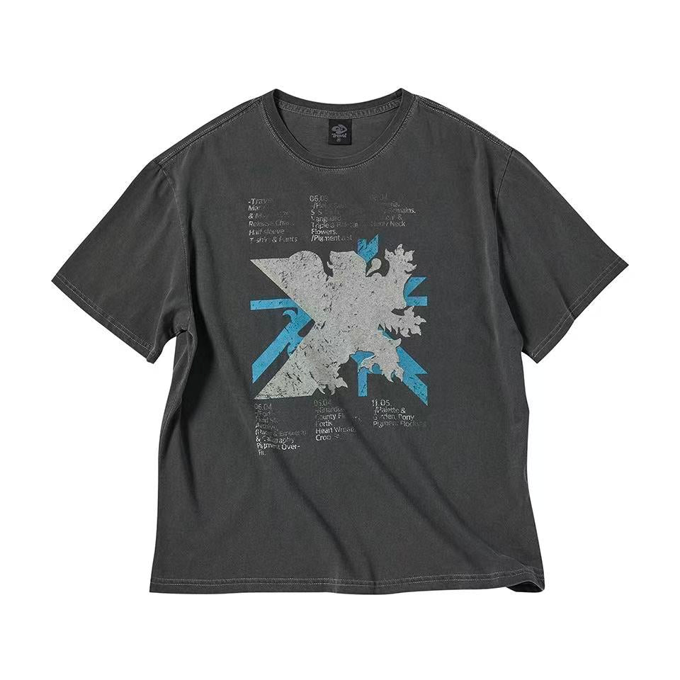 Travel Release Pigment Overfit Tee - 3 colors