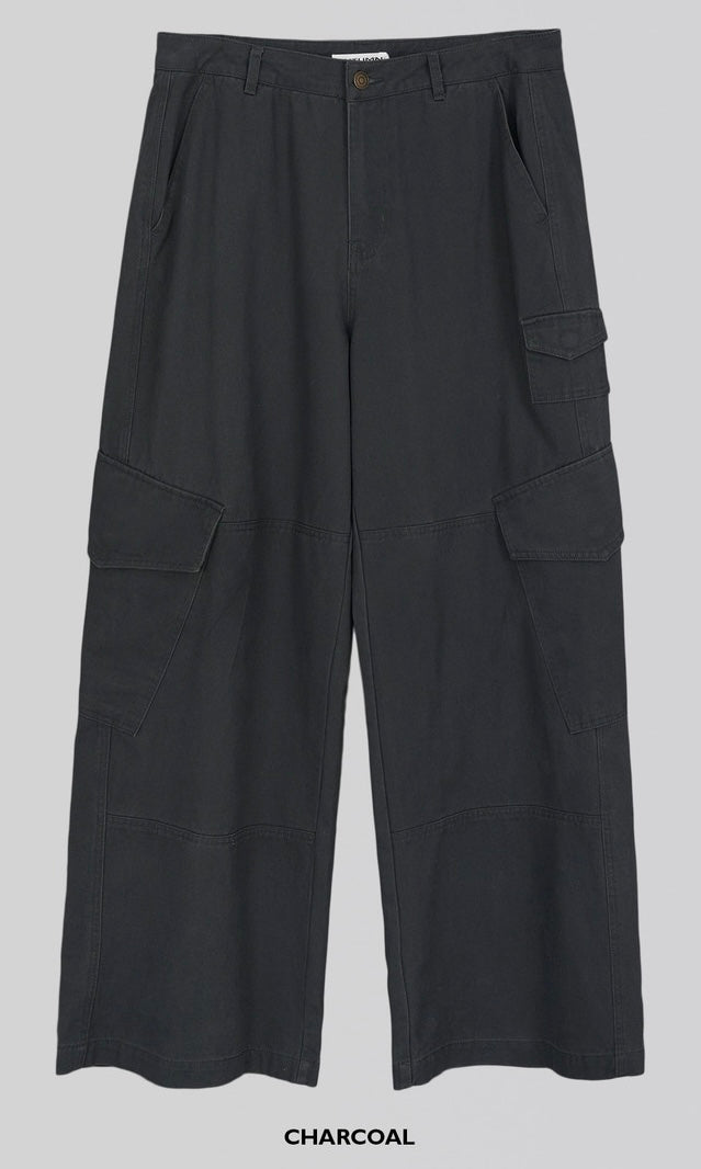 AUTUMN Off Washing Cargo Pants - 3 colors