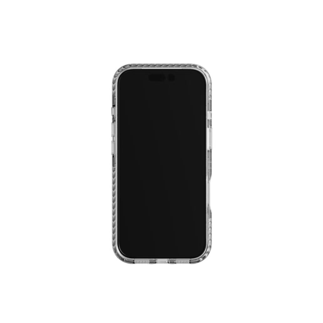 GRAGG Magsafe Layers Frame Case Clear Black - textured heart