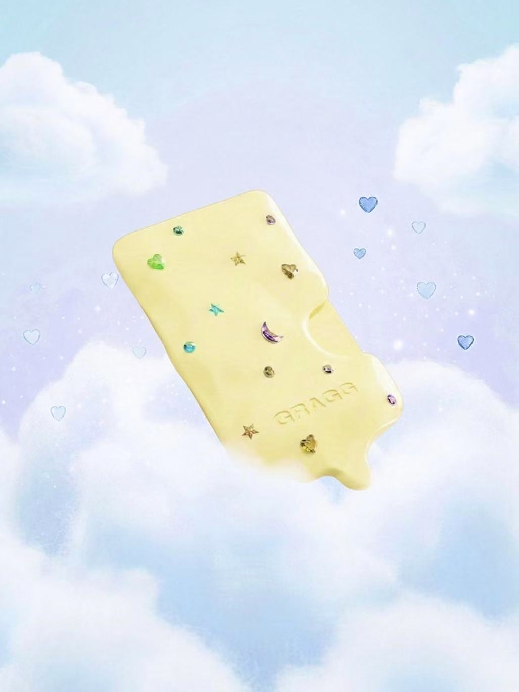 GRAGG Double Layers Magsafe Card Slot - yellow