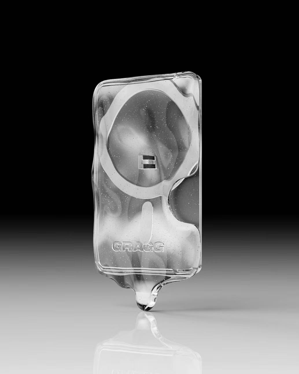 GRAGG Double Layers Magsafe Card Slot - clear pearl