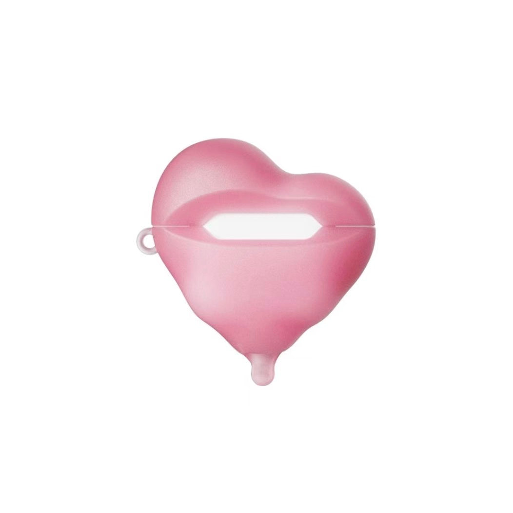 GRAGG Flow Heart Case - clear pink