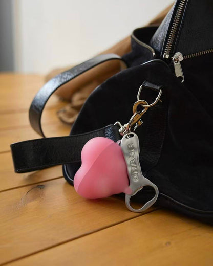 GRAGG Flow Heart Case - clear pink