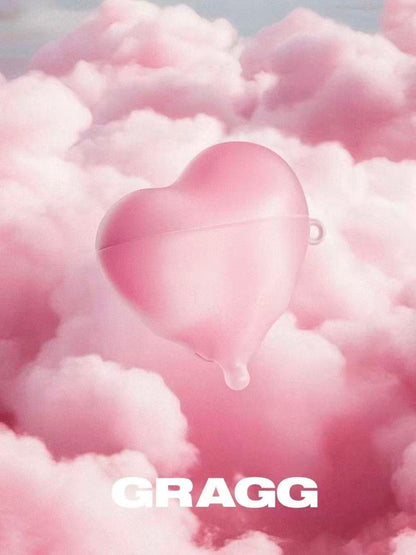 GRAGG Flow Heart Case - clear pink