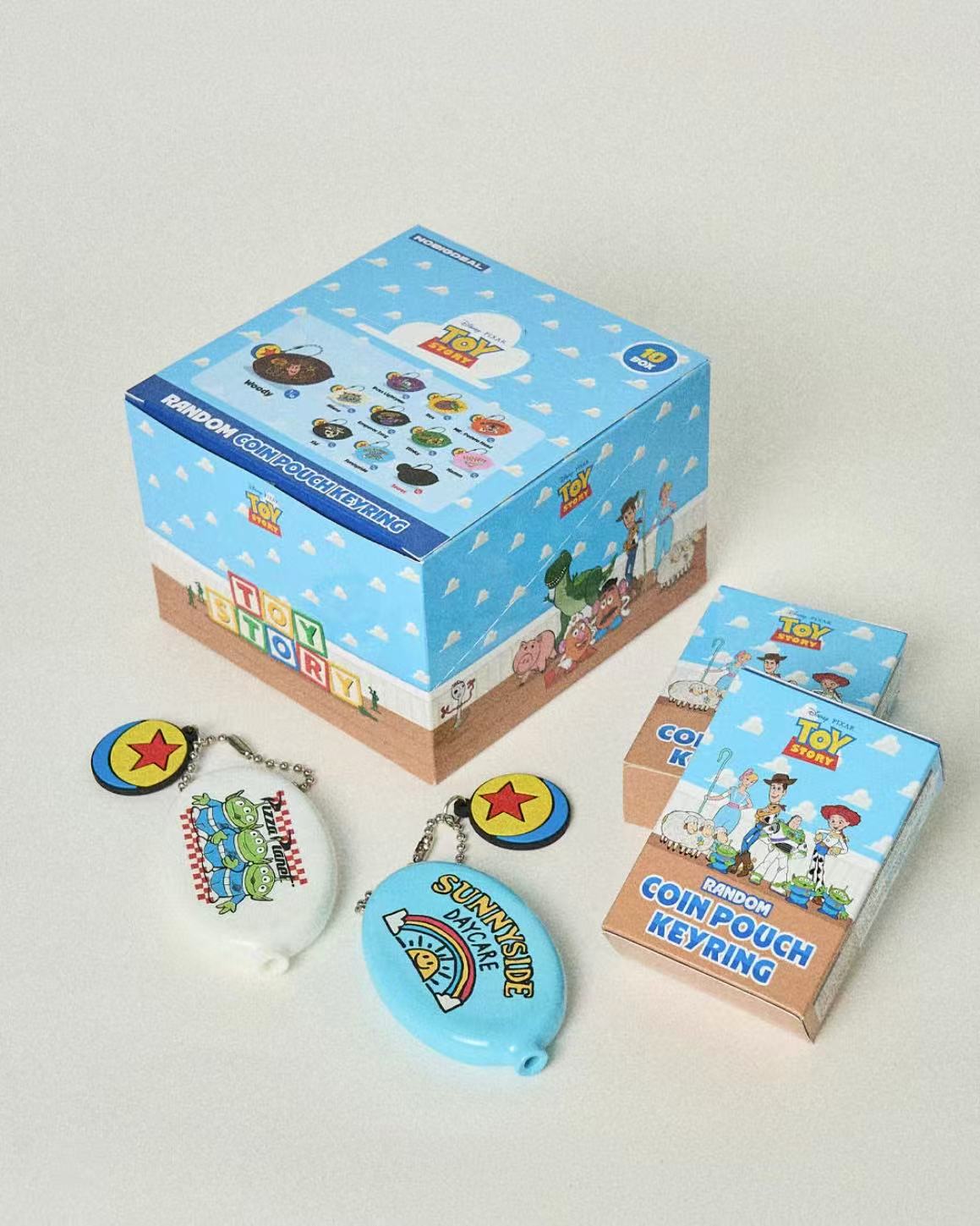 NOBIGDEAL Toy Story Coin Pouch Keyring - 11款盲盒