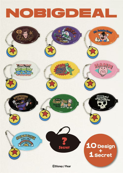 NOBIGDEAL Toy Story Coin Pouch Keyring - 11款盲盒