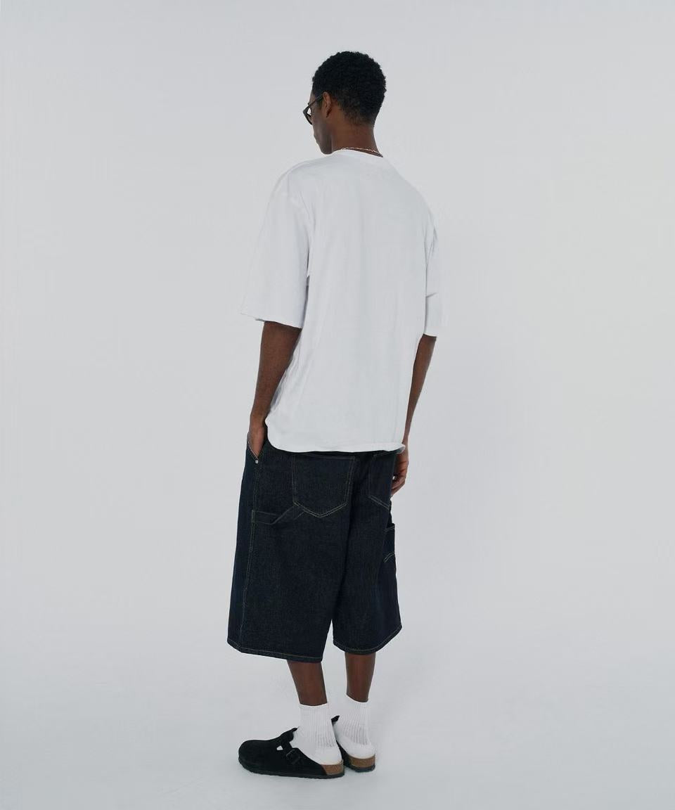 suade Carpenter Denim Shorts - 4 colors