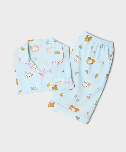 【SPAO 半價!】Short Sleeve Pajama Set - 19 colors