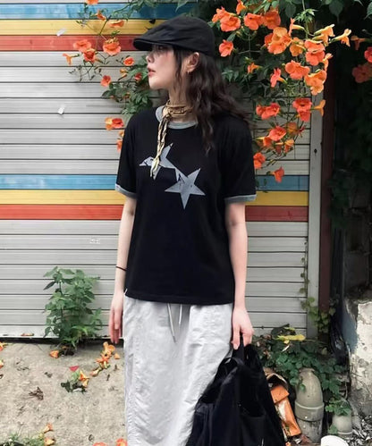 Cavish Twin Star Ringer SS Tee - 4 colors