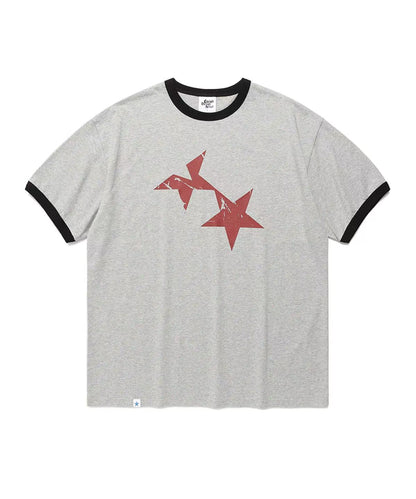 Cavish Twin Star Ringer SS Tee - 4 colors