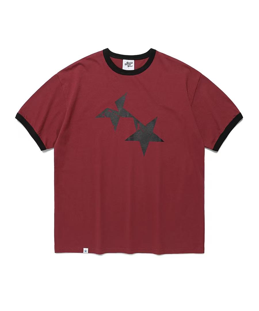 Cavish Twin Star Ringer SS Tee - 4 colors