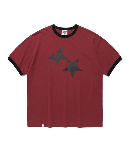 Cavish Twin Star Ringer SS Tee - 4 colors