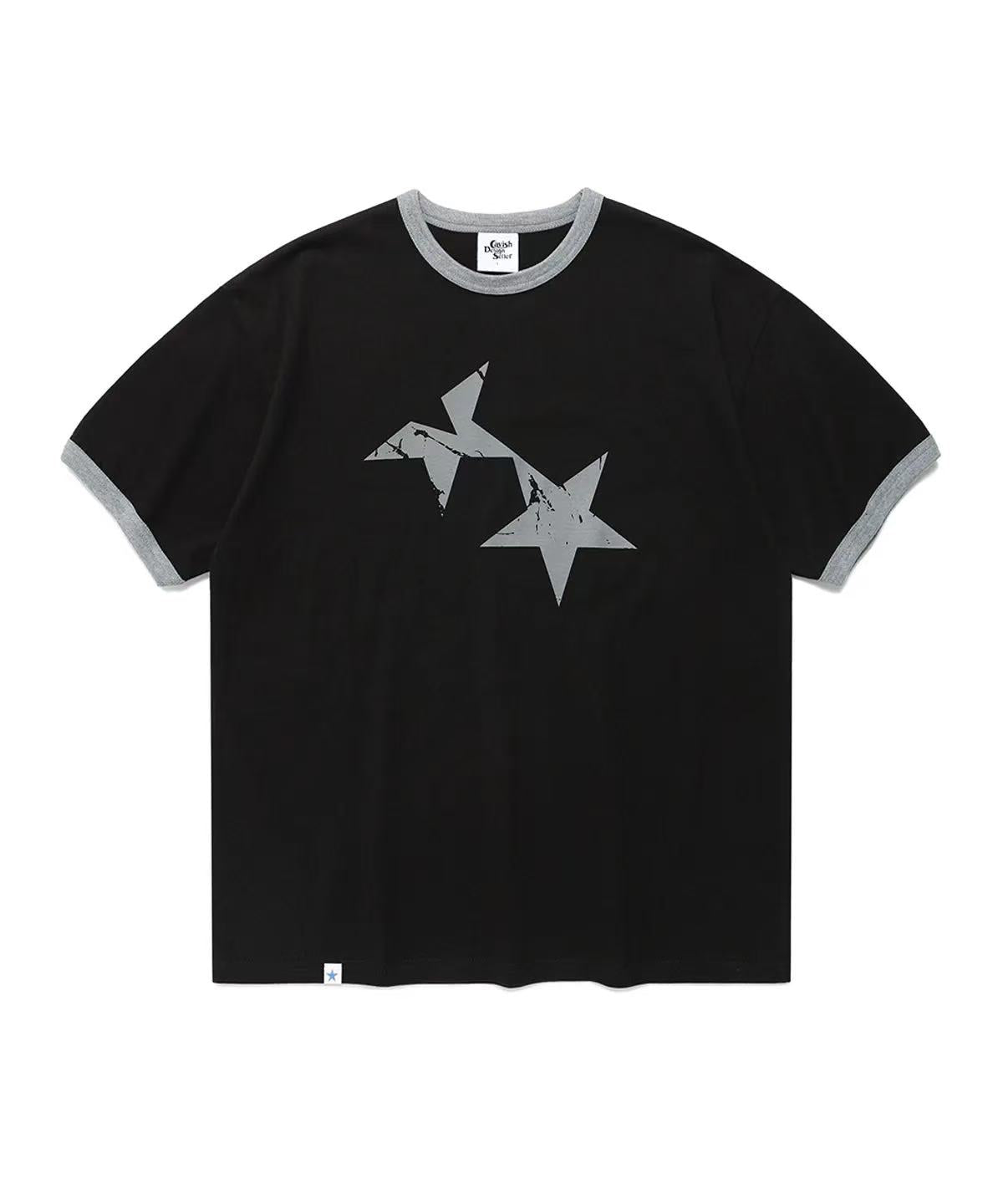 Cavish Twin Star Ringer SS Tee - 4 colors