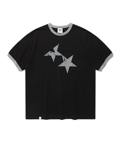 Cavish Twin Star Ringer SS Tee - 4 colors