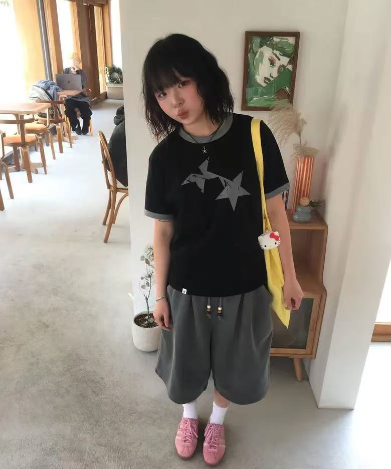Cavish Twin Star Ringer SS Tee - 4 colors