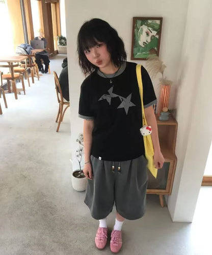Cavish Twin Star Ringer SS Tee - 4 colors