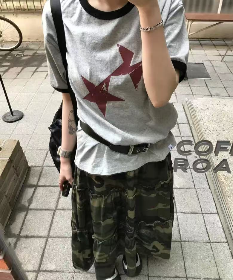 Cavish Twin Star Ringer SS Tee - 4 colors