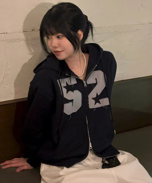 Ames Worldwide 52 Applique Hoodie Zip Up - 3 colors
