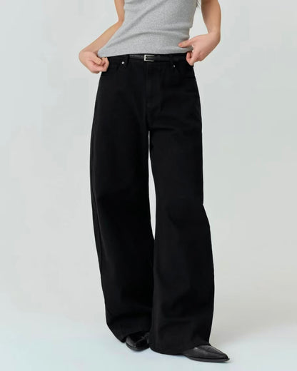 musinsa standard woman Cotton Curved Pants - 5 colors