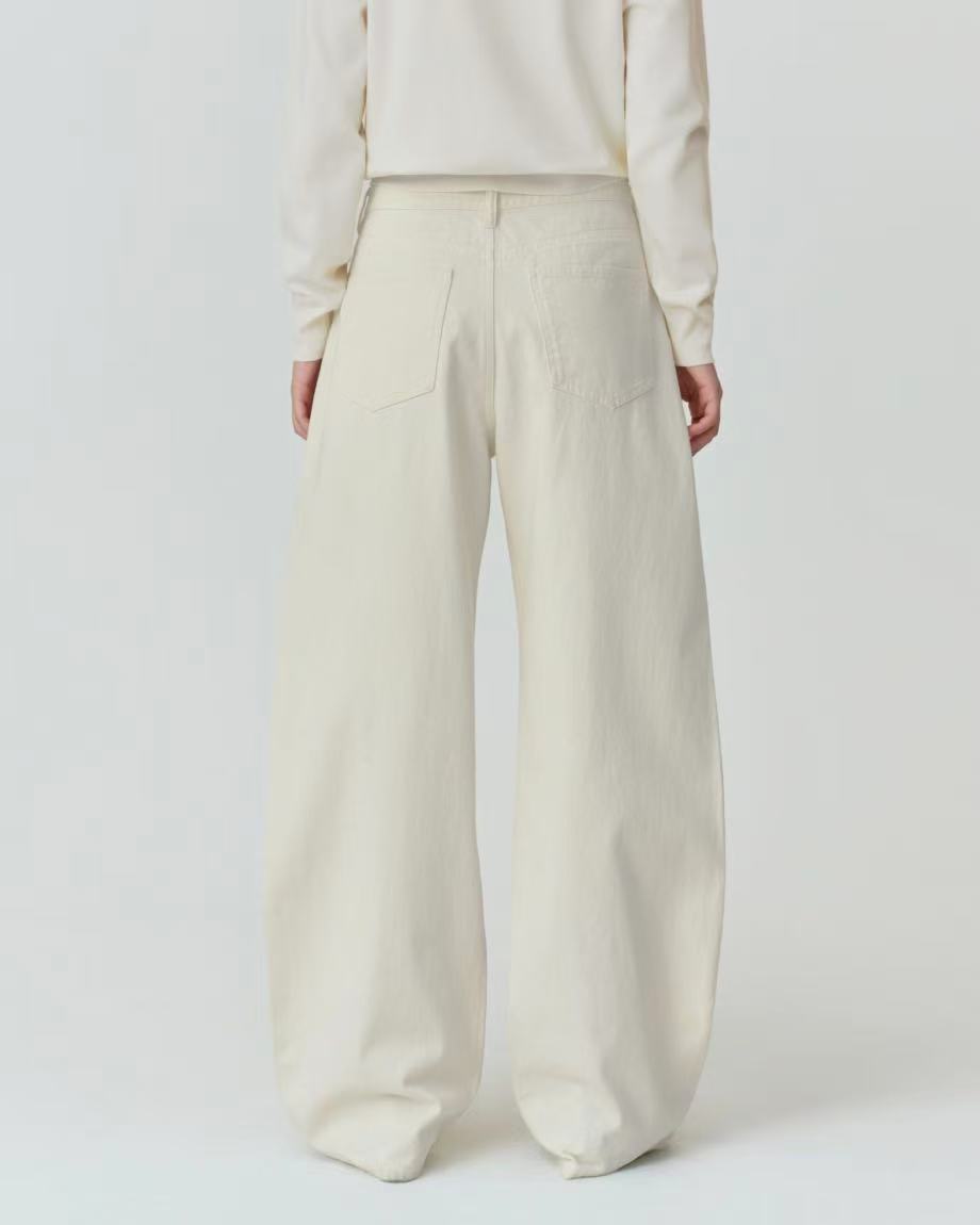 musinsa standard woman Cotton Curved Pants - 5 colors