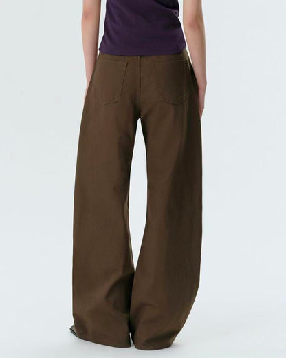 musinsa standard woman Cotton Curved Pants - 5 colors