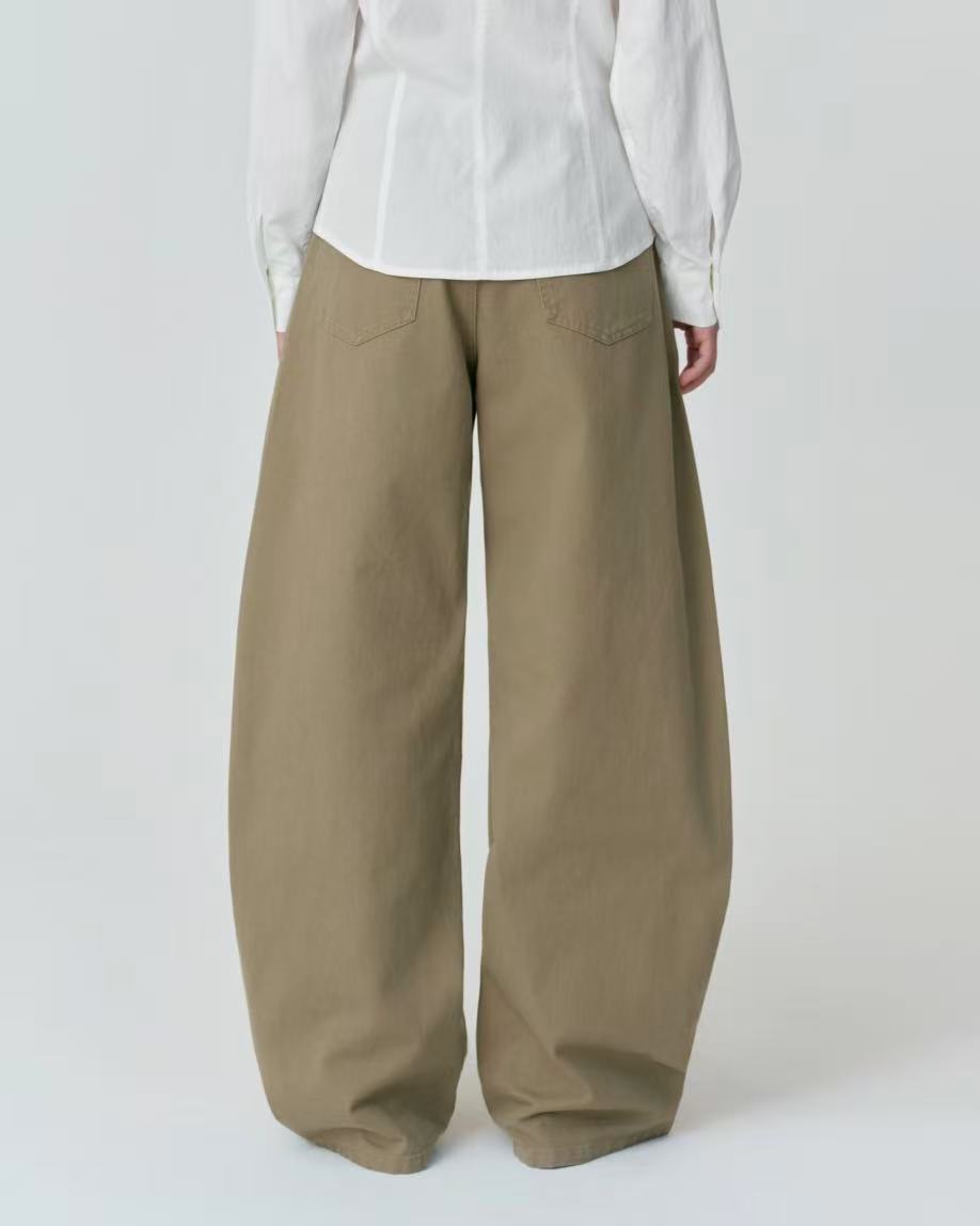 musinsa standard woman Cotton Curved Pants - 5 colors