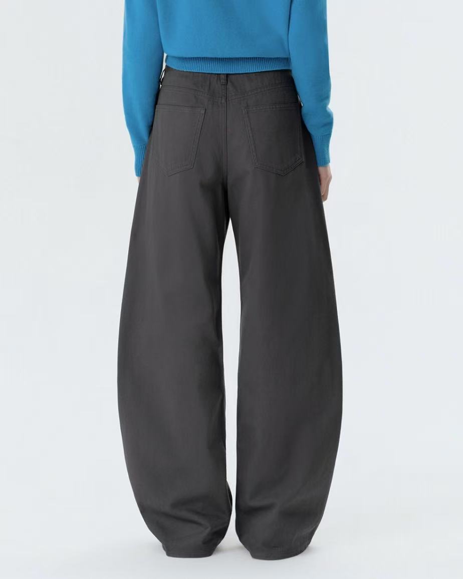 musinsa standard woman Cotton Curved Pants - 5 colors