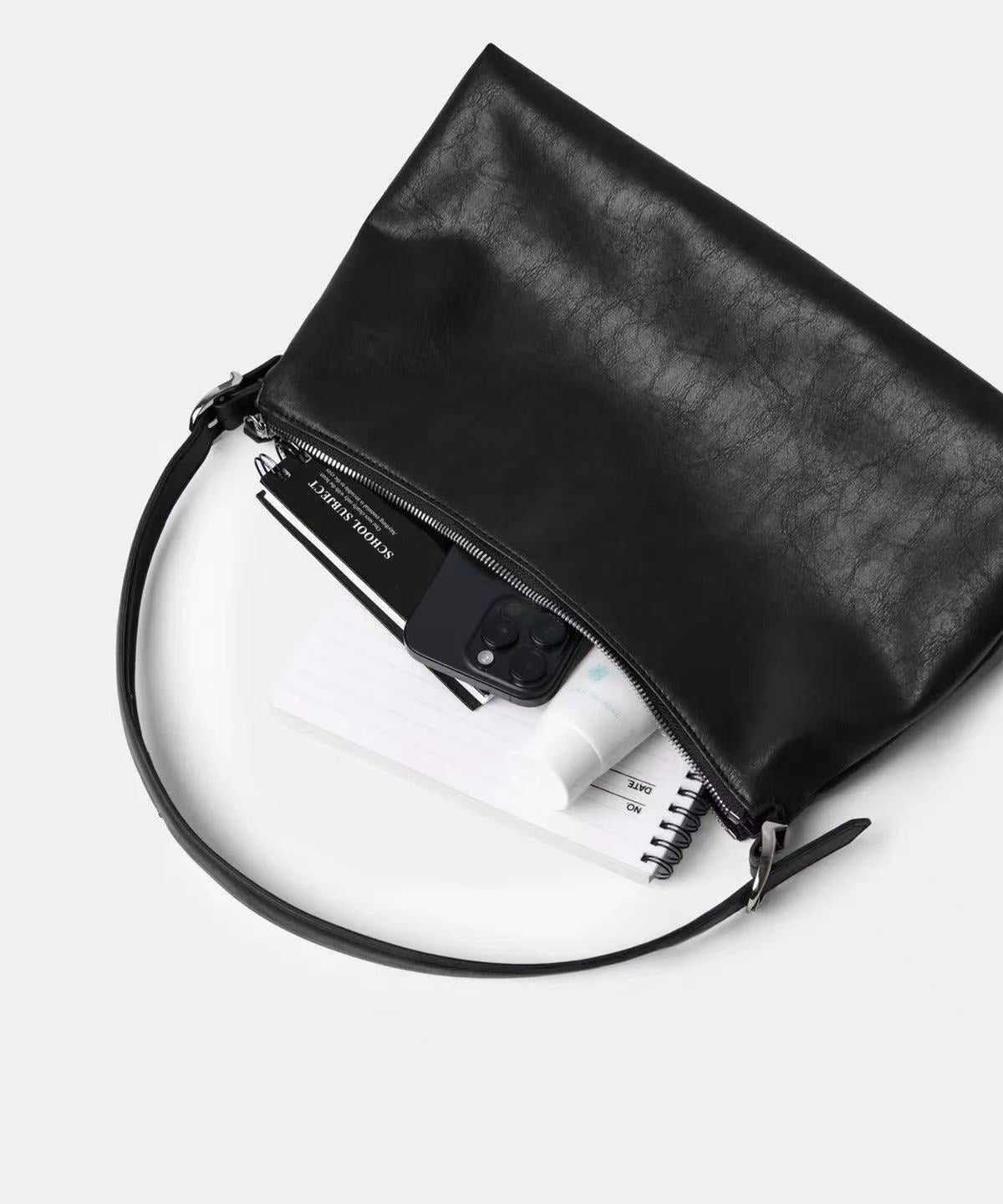 musinsa standard woman Buckle Slouchy Shoulder Bag - 3 colors
