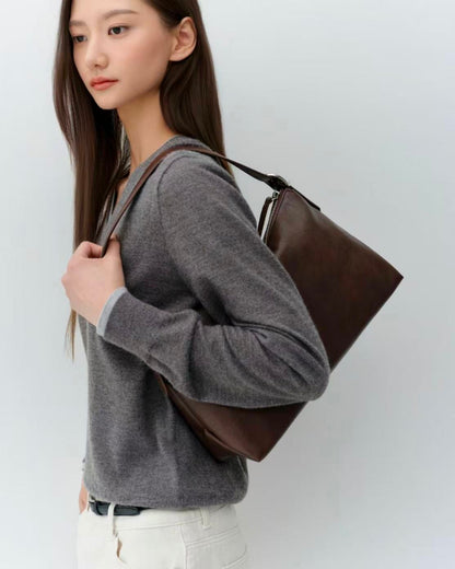 musinsa standard woman Buckle Slouchy Shoulder Bag - 3 colors