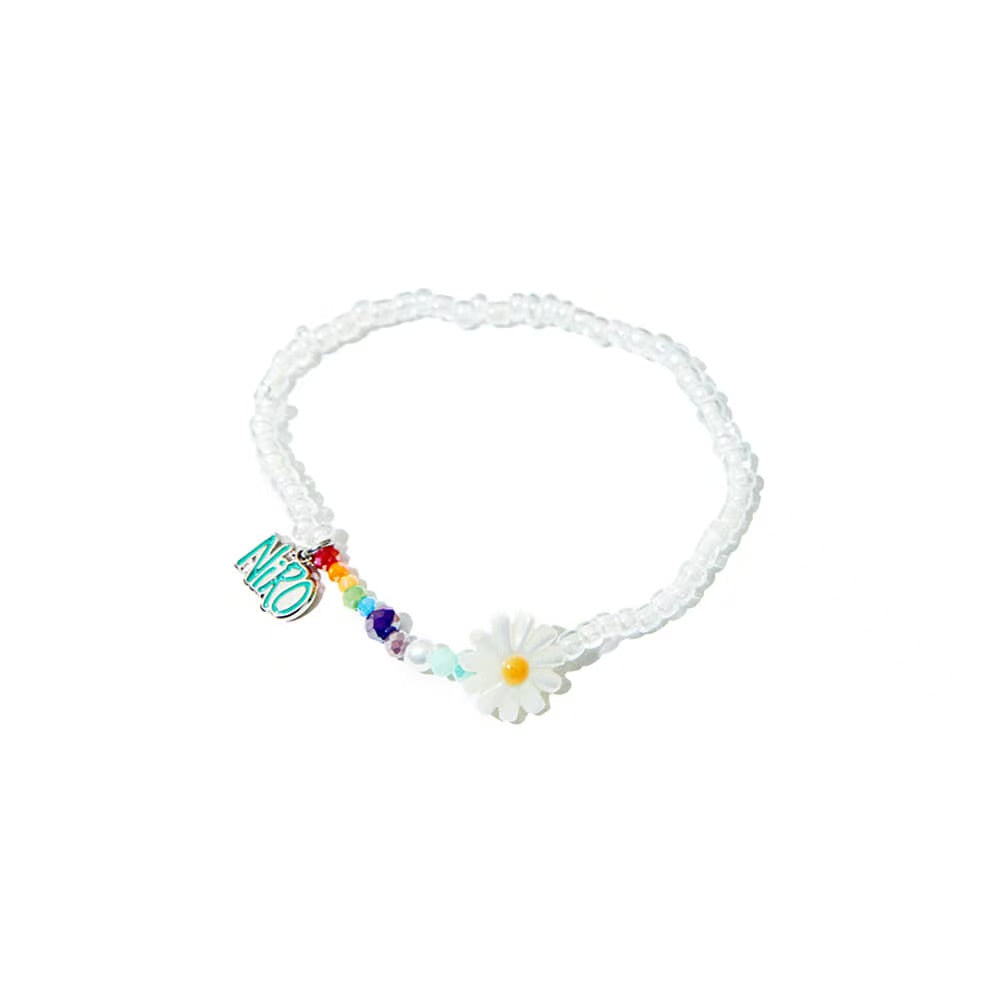 Niro Rainbow Daisy Beads Bracelet #61 - 3 colors