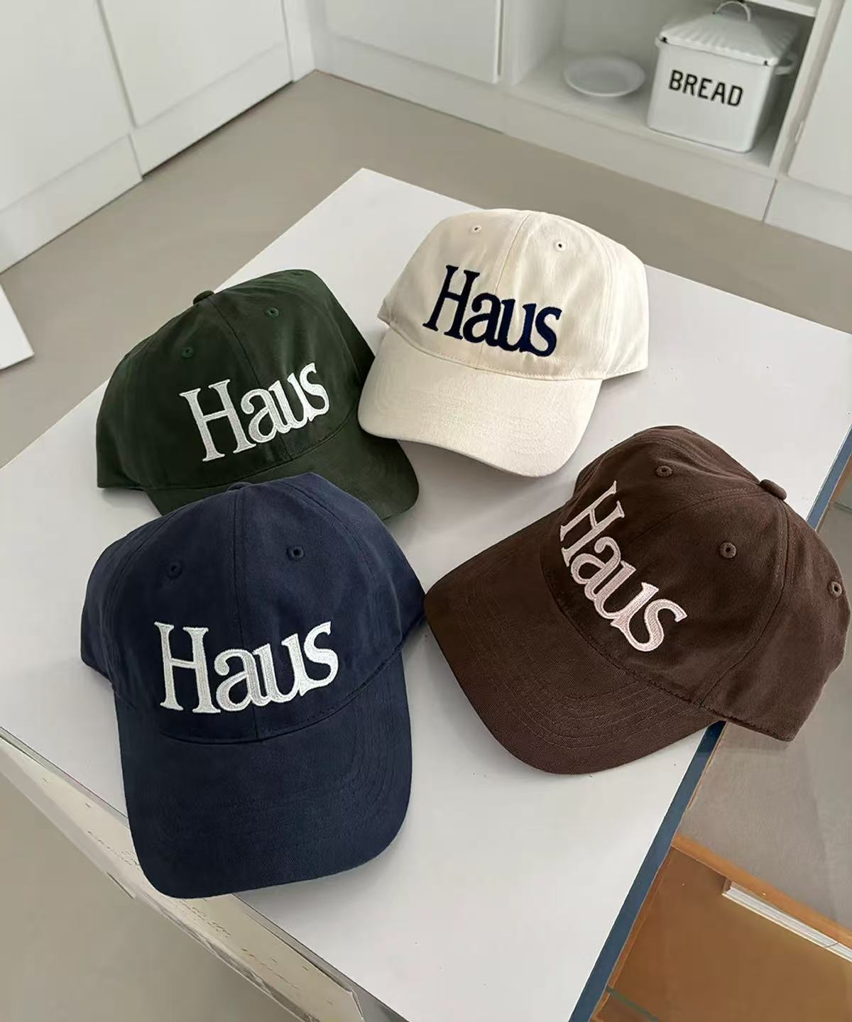DUMARO Haus Logo Cotton Ball Cap - 12 colors