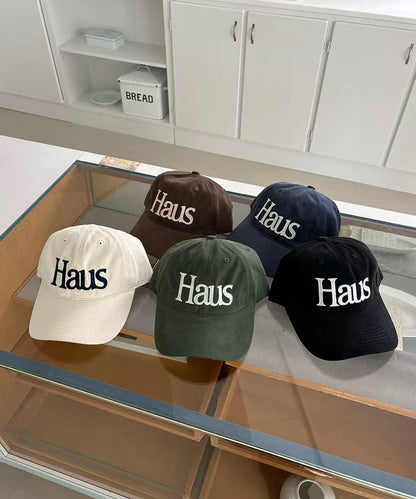 DUMARO Haus Logo Cotton Ball Cap - 12 colors
