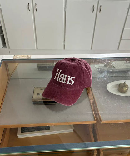 DUMARO Haus Logo Cotton Ball Cap - 12 colors