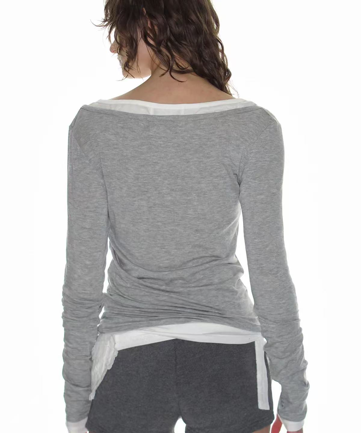 Crank Basic Henley Neck Top - 4 colors