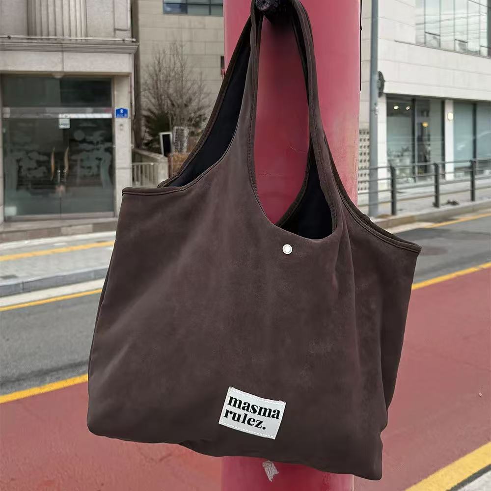 masmarulez. Loose Fit Big Shoulder Bag - 7 colors