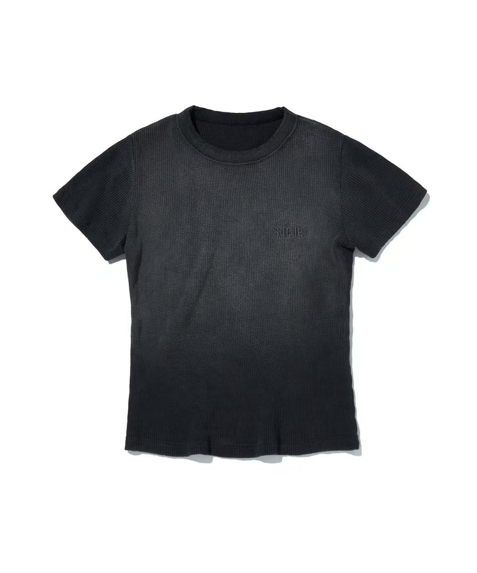 suade Washed Thermal Logo Tee - 2 colors