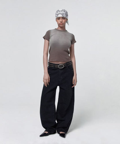 suade Washed Thermal Logo Tee - 2 colors