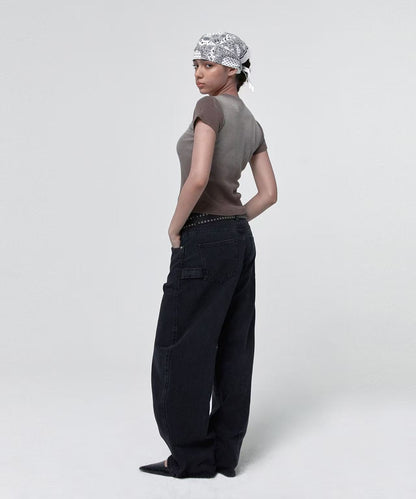 suade Washed Thermal Logo Tee - 2 colors