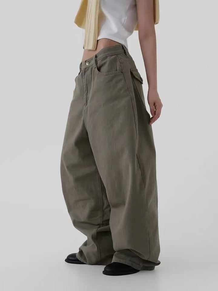 AUTUMN Work Curved Pants - 6 colors