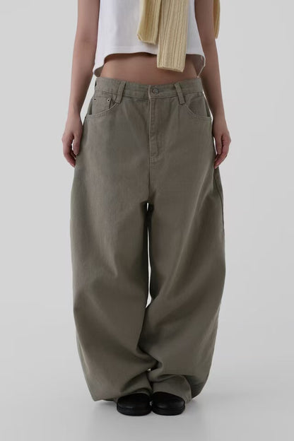 AUTUMN Work Curved Pants - 6 colors