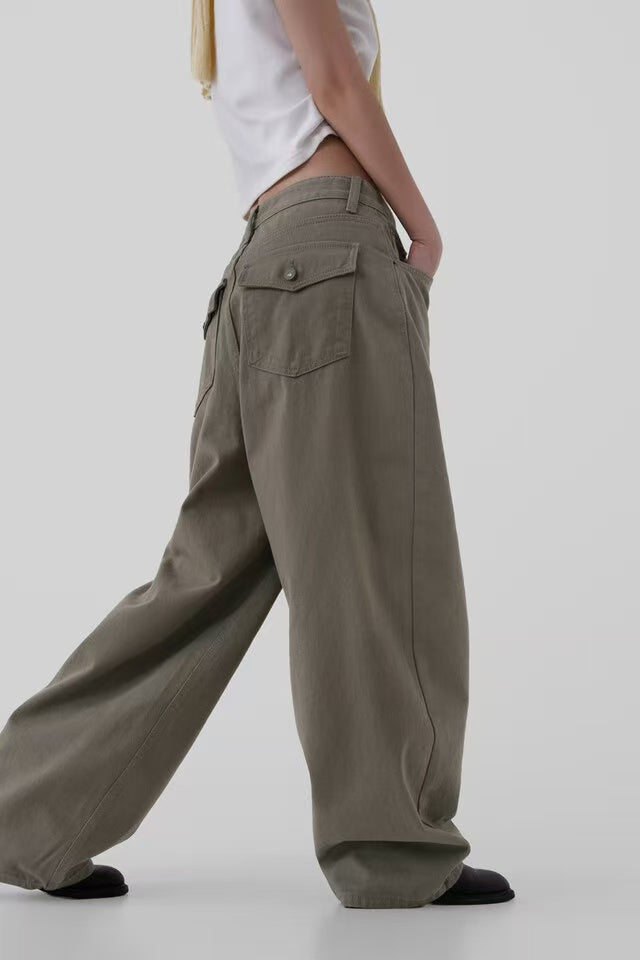 AUTUMN Work Curved Pants - 6 colors