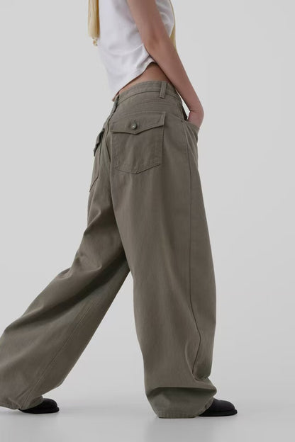 AUTUMN Work Curved Pants - 6 colors