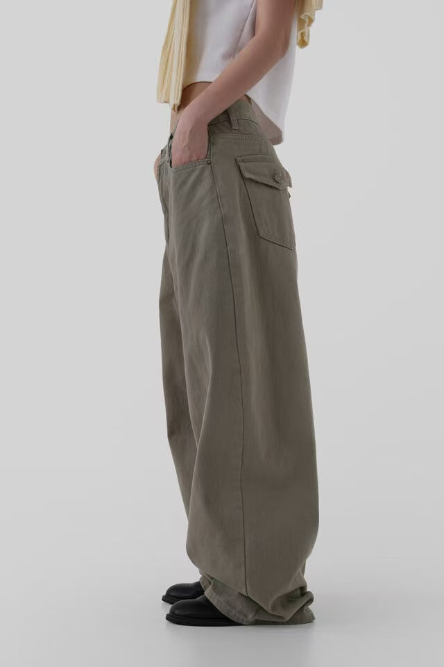 AUTUMN Work Curved Pants - 6 colors