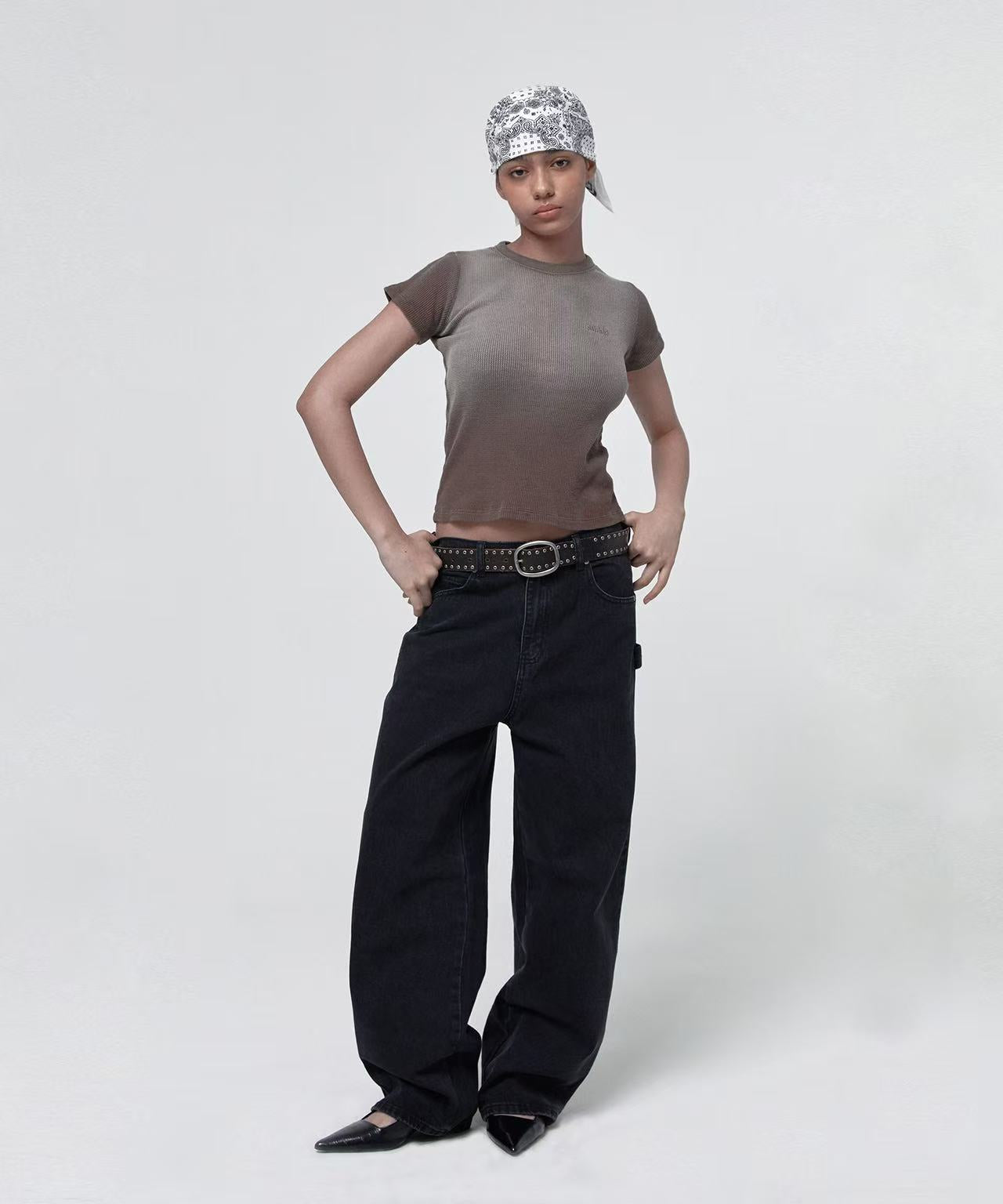 suade Washed Thermal Logo Tee - 2 colors