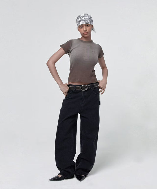 suade Washed Thermal Logo Tee - 2 colors