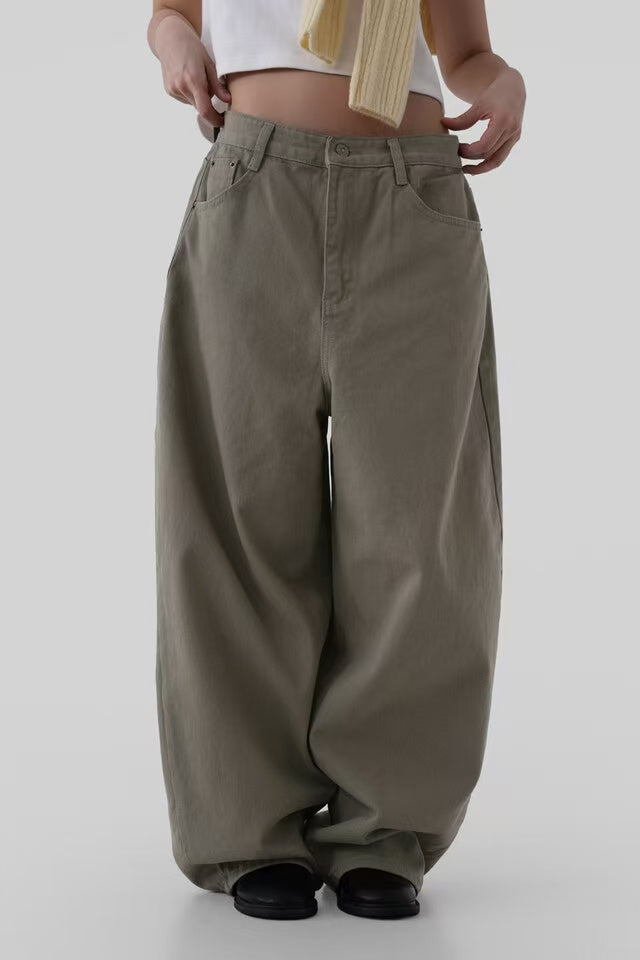 AUTUMN Work Curved Pants - 6 colors