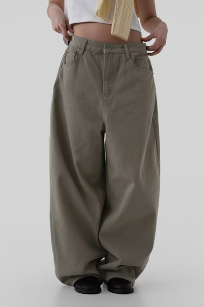 AUTUMN Work Curved Pants - 6 colors