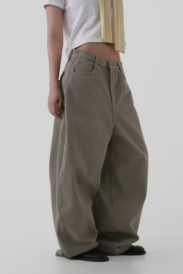 AUTUMN Work Curved Pants - 6 colors