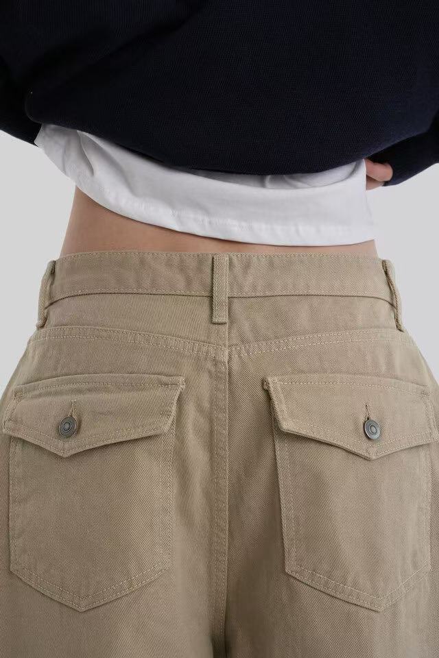 AUTUMN Work Curved Pants - 6 colors