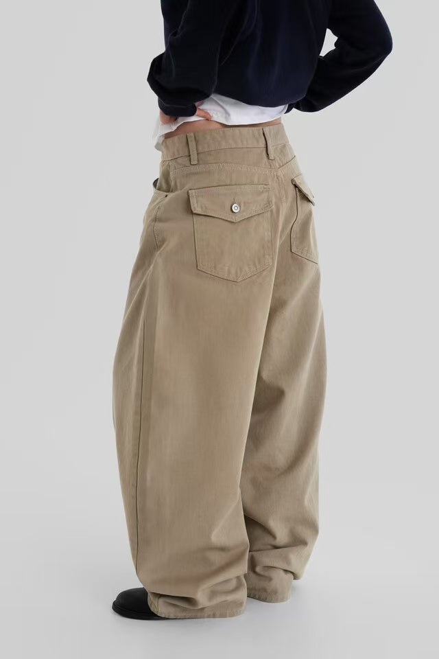 AUTUMN Work Curved Pants - 6 colors